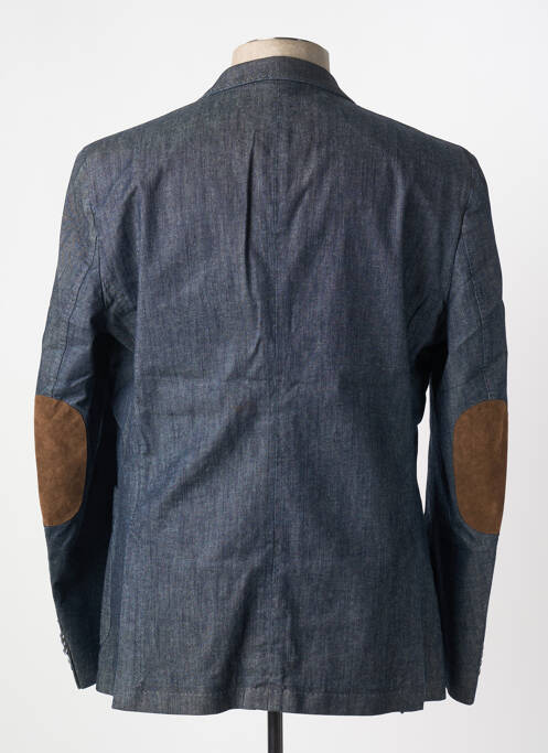 Blazer bleu BRUNO SAINT HILAIRE homme