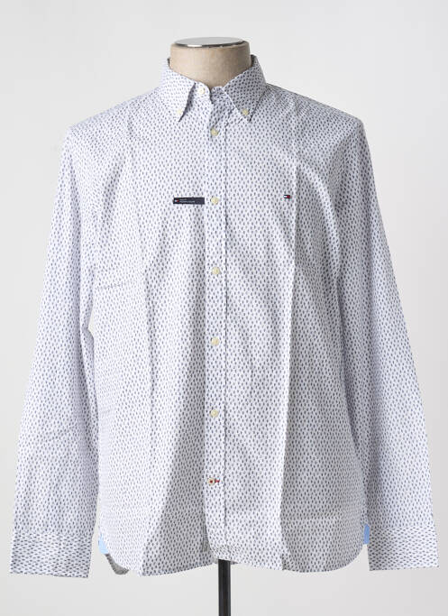 Chemise manches longues blanc TOMMY HILFIGER pour homme