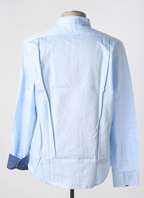 Chemise manches longues bleu GANT homme