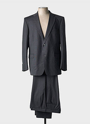 Costume de ville manches longues noir SAINT HILAIRE homme