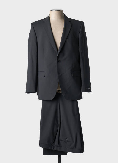 Costume de ville fermeture zippée sous rabat boutonné noir DIGEL homme