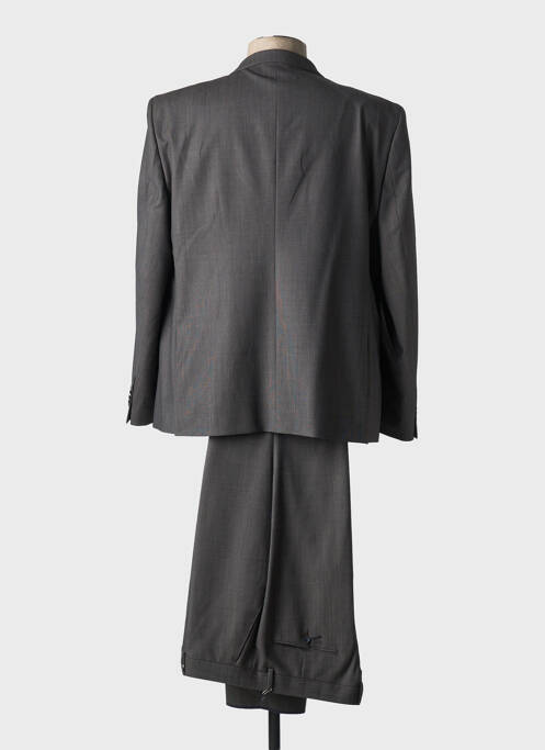 Costume de ville fermeture zippée sous rabat boutonné gris SAINT HILAIRE homme