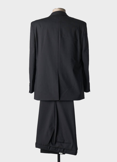 Costume de ville fermeture zippée sous rabat boutonné noir DIGEL homme