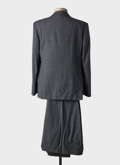 Costume de ville fermeture zippée sous rabat boutonné gris PIERRE CARDIN homme