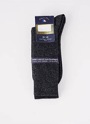 Chaussettes gris PERRIN pour femme