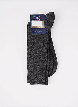 Chaussettes gris PERRIN pour homme