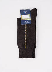 Chaussettes marron PERRIN pour homme seconde vue