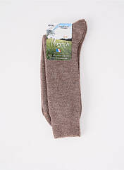 Chaussettes marron PERRIN pour homme seconde vue