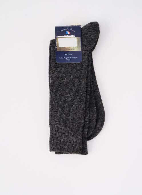 Chaussettes gris PERRIN pour homme