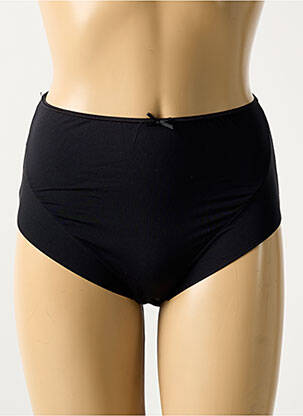 Culotte haute stretch noir AVET femme