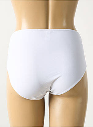 Culotte haute stretch blanc AVET femme