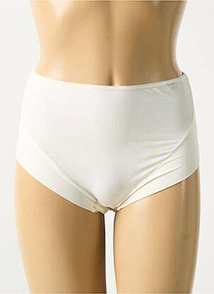 Culotte haute stretch beige AVET femme