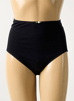 Culotte haute stretch noir AVET femme