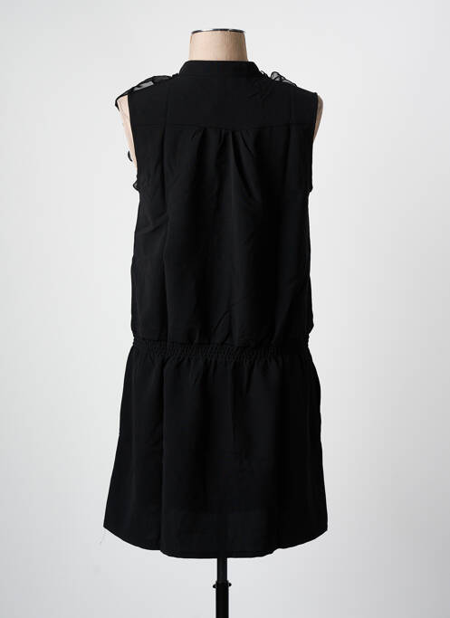 Robe courte noir ARELINE femme