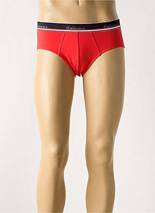 Slip imprimé fantaisie rouge EMINENCE homme
