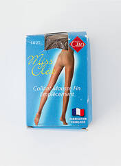 Collants marron CLIO pour femme seconde vue