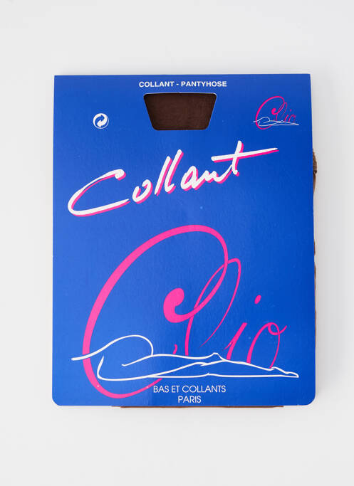 Collants marron CLIO pour femme