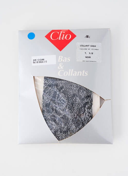 Collants noir CLIO pour femme