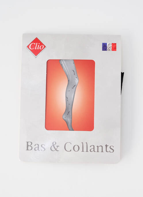 Collants noir CLIO pour femme