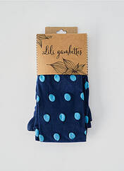 Collants bleu LILI GAMBETTES pour femme seconde vue