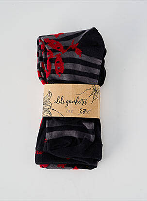 Collants gris LILI GAMBETTES pour fille