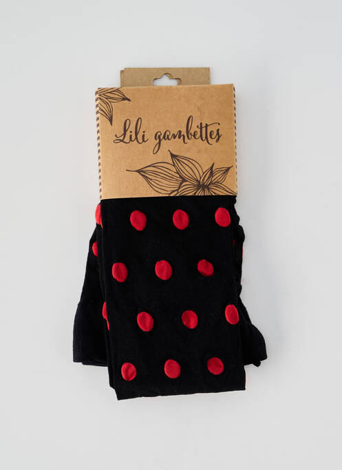 Collants noir LILI GAMBETTES pour femme