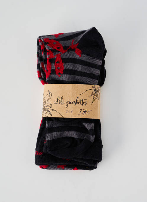 Collants gris LILI GAMBETTES pour fille