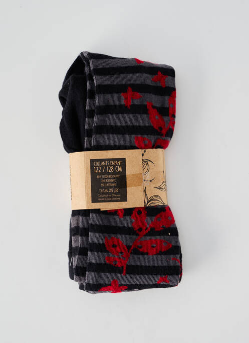 Collants gris LILI GAMBETTES pour fille