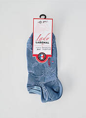 Chaussettes bleu LABONAL pour femme seconde vue