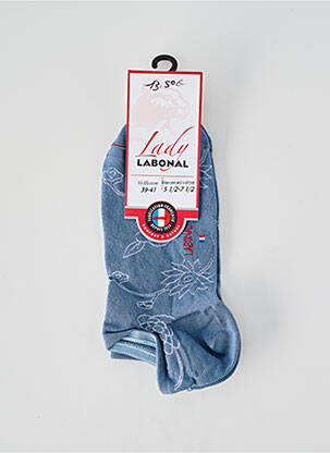Chaussettes bleu LABONAL pour femme