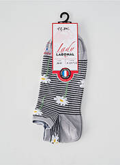 Chaussettes gris LABONAL pour femme seconde vue
