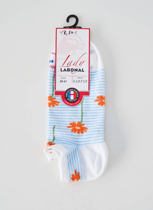Chaussettes bleu LABONAL pour femme