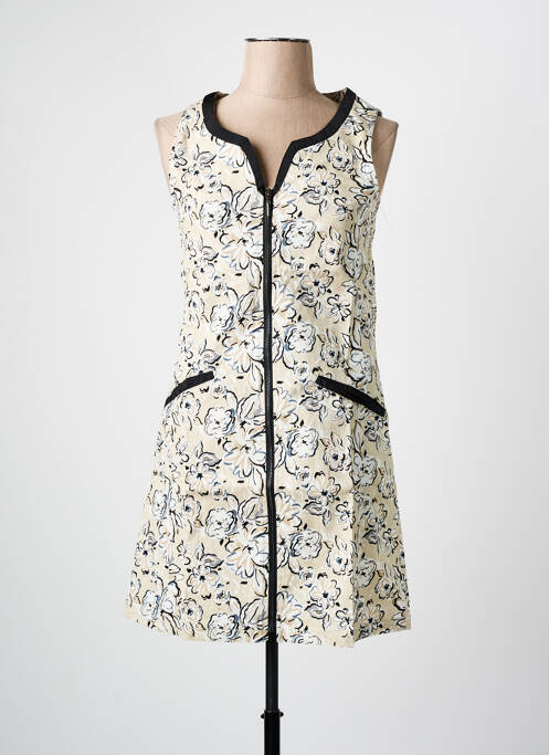 Robe courte beige ARELINE pour femme