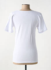 Top/Caraco blanc AVET femme seconde vue