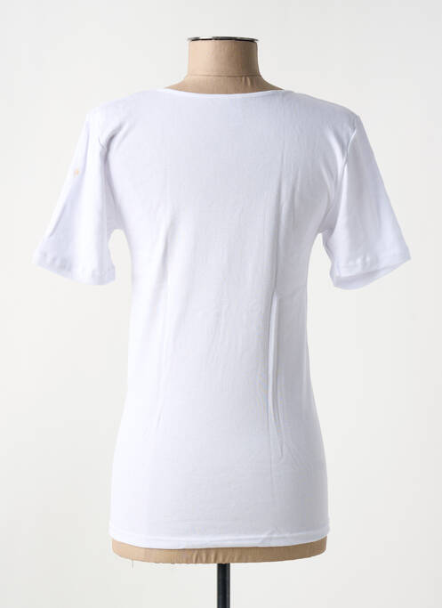 Top/Caraco blanc AVET femme