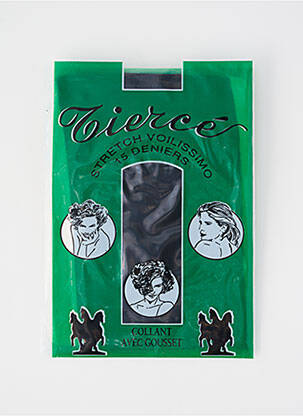 Collants noir TIERCE pour femme