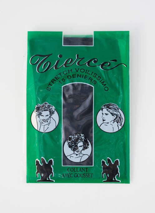 Collants noir TIERCE pour femme
