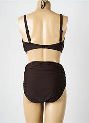 Maillot de bain 2 pièces marron ROSA FAIA pour femme seconde vue