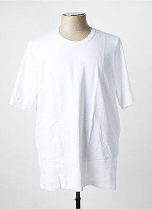 T-shirt coupe droite manches courtes blanc ARMOR LUX femme