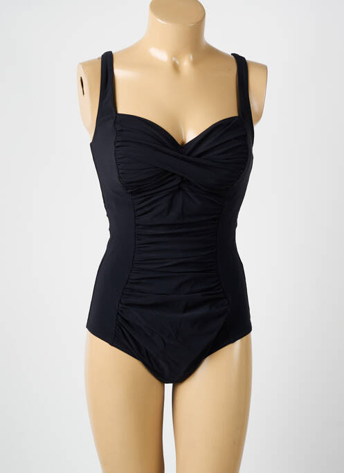 Maillot de bain 1 pièce stretch noir ANITA femme