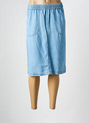 Jupe mi-longue bleu JENSEN pour femme seconde vue