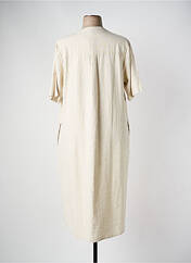 Robe longue beige CISO pour femme seconde vue