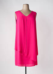 Robe mi-longue rose BARILOCHE pour femme seconde vue