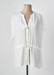 Tunique manches courtes blanc TINTA STYLE pour femme seconde vue