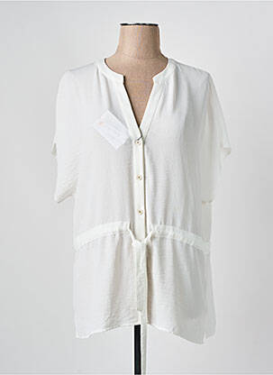 Tunique manches courtes blanc TINTA STYLE pour femme