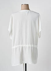 Tunique manches courtes blanc TINTA STYLE pour femme seconde vue