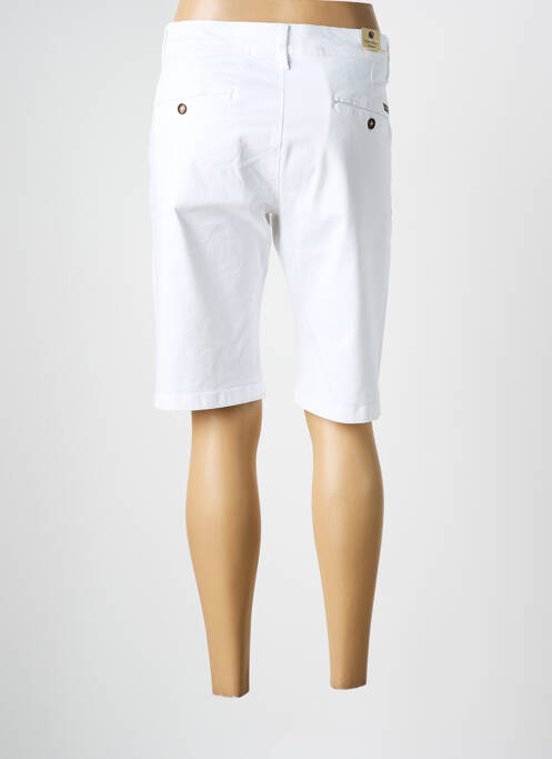 Bermuda taille à pinces taille normale blanc IMPAQT femme