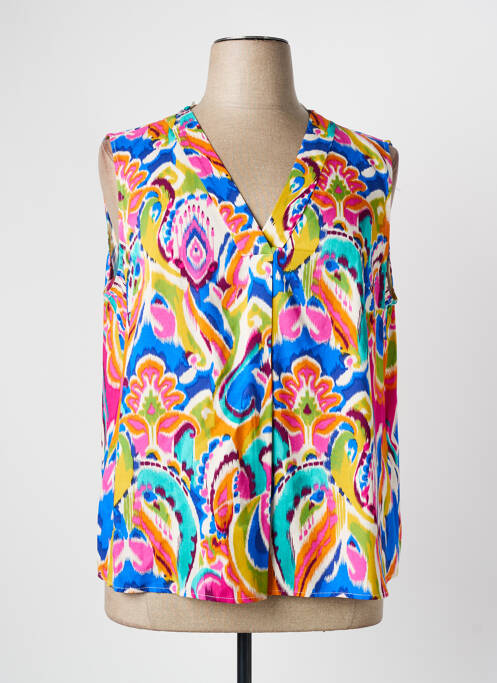 Blouse bleu TINTA STYLE pour femme