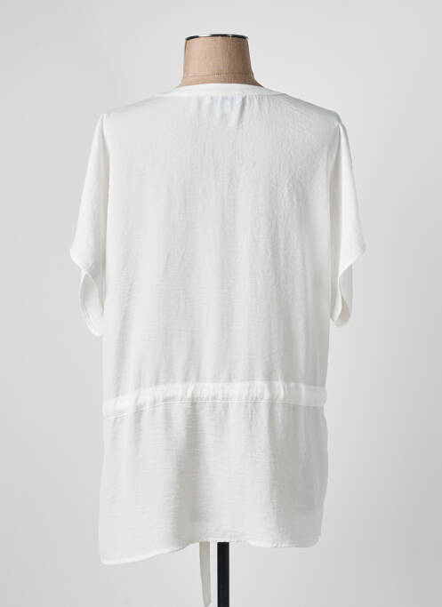 Tunique manches courtes blanc TINTA STYLE pour femme