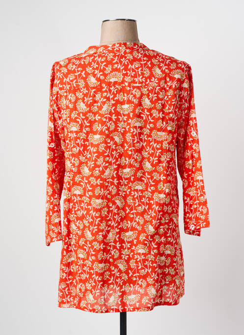 Tunique manches longues orange AGATHE & LOUISE pour femme